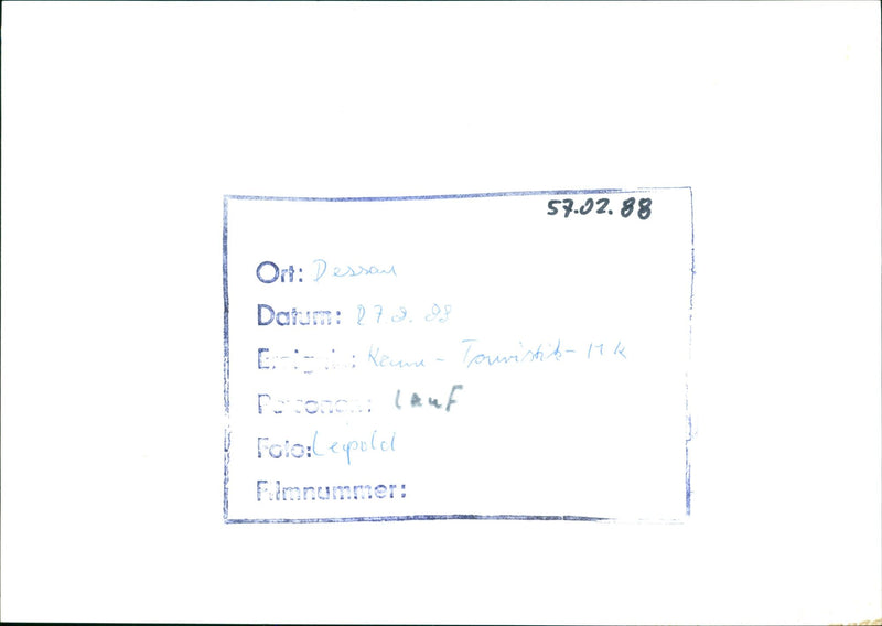 TOURISM MEHRKA CINA KANE TOURISTIK CONCUI RUN FOIO LEPOLE FILM NUMBER - Vintage Photograph