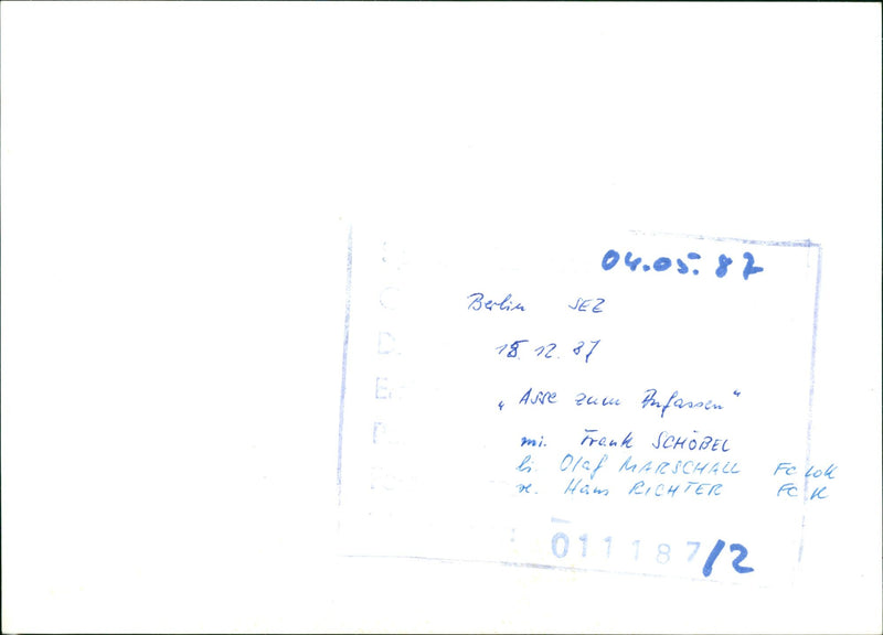 TOUCH OLIVIA MARCHESCHALL AWARDWINNING GERMAN MUSICIAN SHE - Vintage Photograph