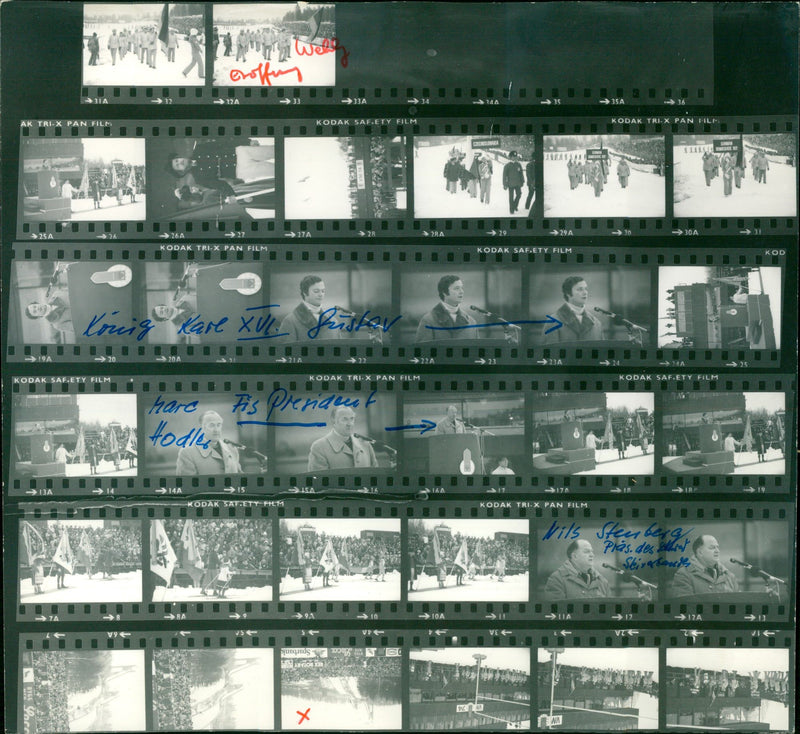 CSSR KODAK SATETY TRI PAN FILM NILS STENBERG PLAS LOCA PRESIDENT - Vintage Photograph