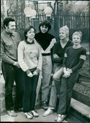 VERB GERMAN HEINZ KUNZET GABFERT GLAUCHAU MESTER ROOI YVONNE MANUELA AND - Vintage Photograph