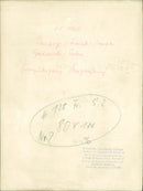 1968 FRANCE FRANCKS ALBUM FRENCH SINGERSONGWRITER YVES - Vintage Photograph