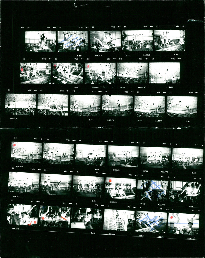 1983 SCMAGDEBURG ROSELMASCH ROSTOW SCM ROSTELM FRENCH GALINA FILM - Vintage Photograph