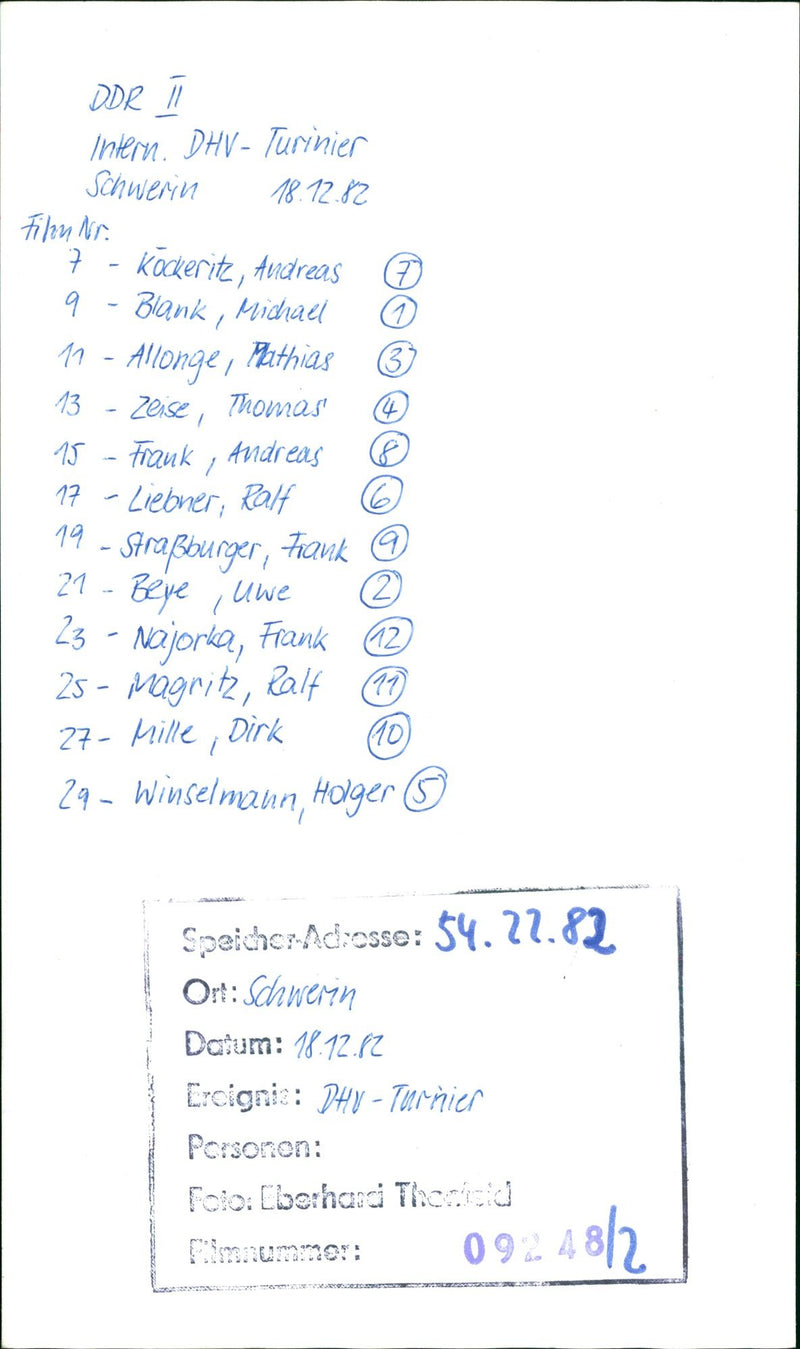 KILN GERMAN FILM SHOT MICHAEL - Vintage Photograph