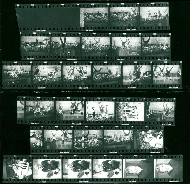 BERLIN BRUTSCHIN DREIBRODT BONATH WIEGERT GROSSER HOPPE PYSALL BAGANZ FILM - Vintage Photograph