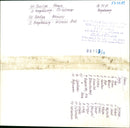 1981 WISMAR KRUGER REG FISCHER MAGDEBURG OBERLIGA FRAUEN FILM - Vintage Photograph