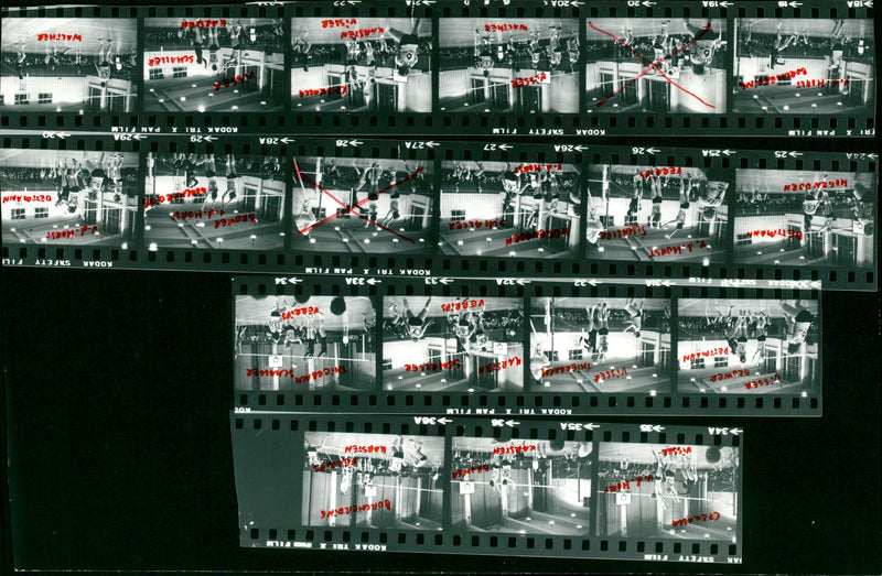 1972 DYNE HAGUE IHUNG AND HTC ROUS SURUCE KONIGSPAK BUCI DOCUOSH FILM - Vintage Photograph