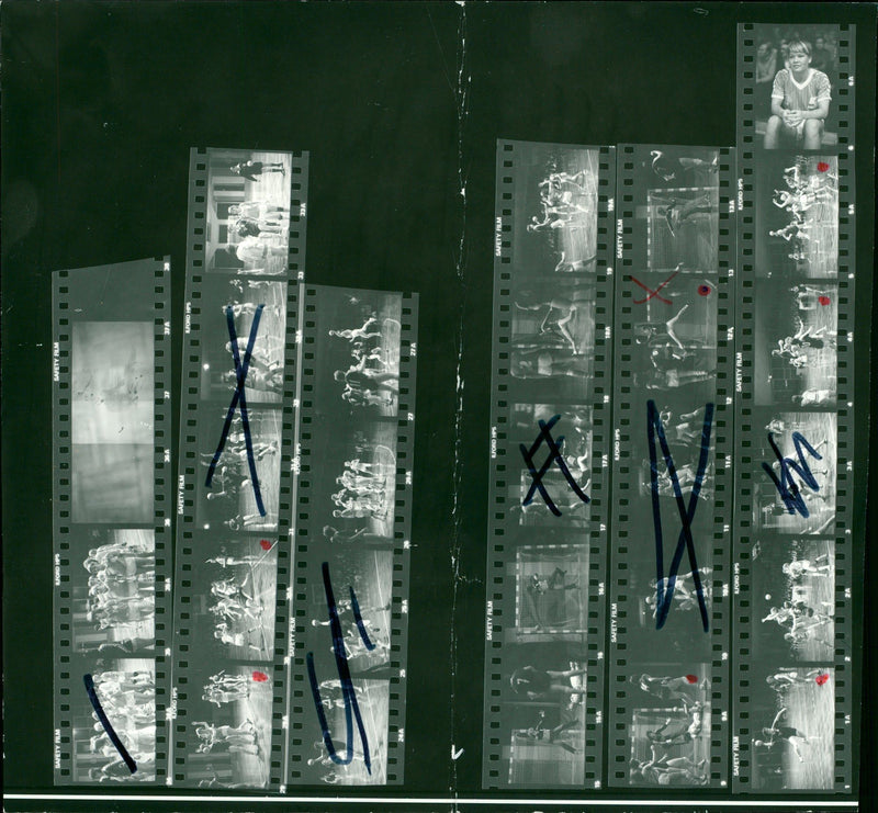 1983 TOURING FILM DDR DENMARK PETRA UHLIG VIOLA KITSCHKB BENTE THOMSEN CLAUDIA - Vintage Photograph