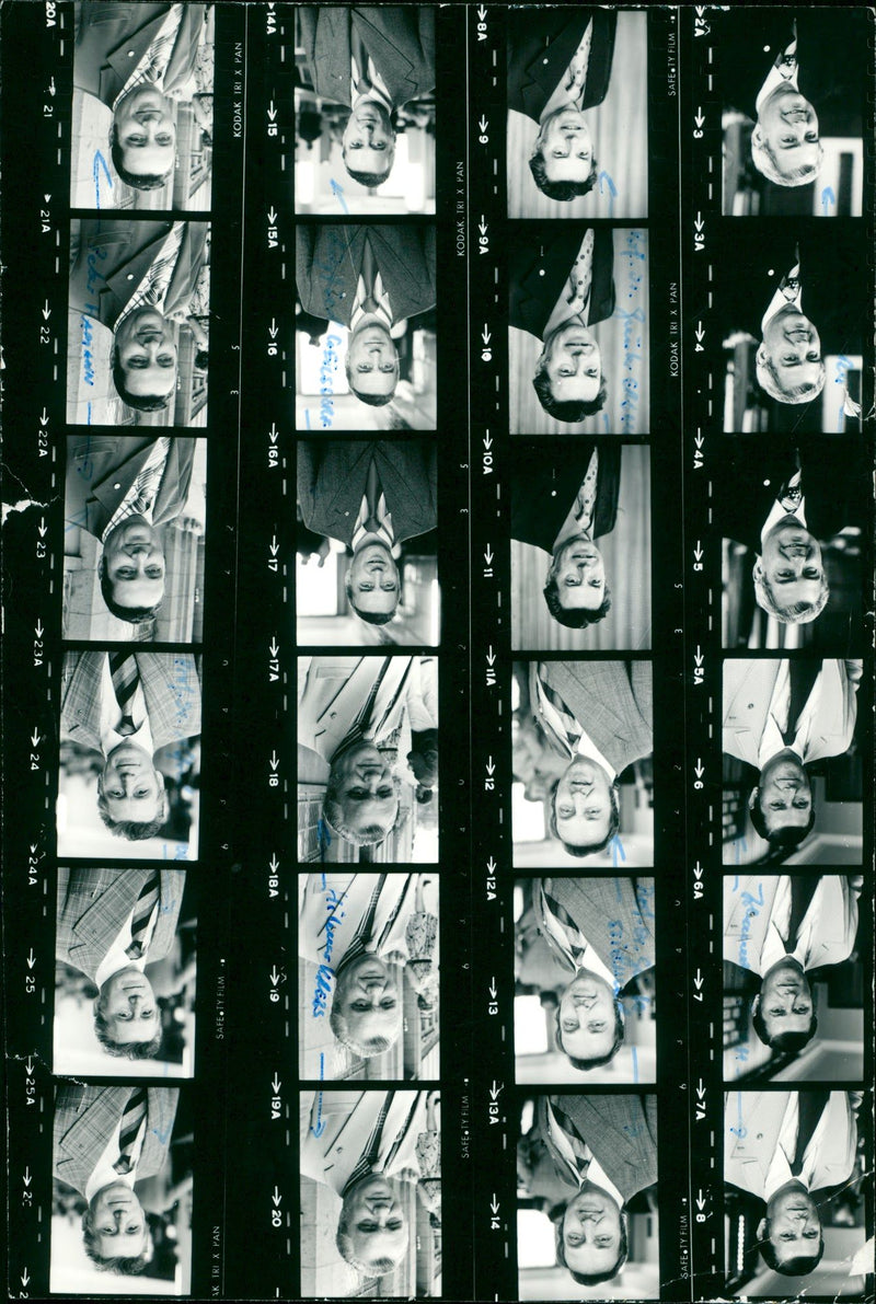 1976 KODAK TRI PAN SADDLE ILEGAR KLOSS FILM - Vintage Photograph