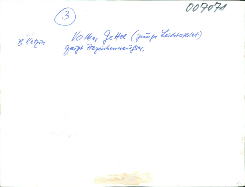 EXEMPTION VOLKER HTEE LIBITELALT GRUNGE GERMAN MUSICIAN - Vintage Photograph