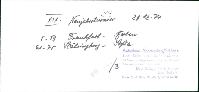AHRSTURMER GERMAN COPYWRITER AND KLAUS ACCOUNT SPARK BERLIN - Vintage Photograph