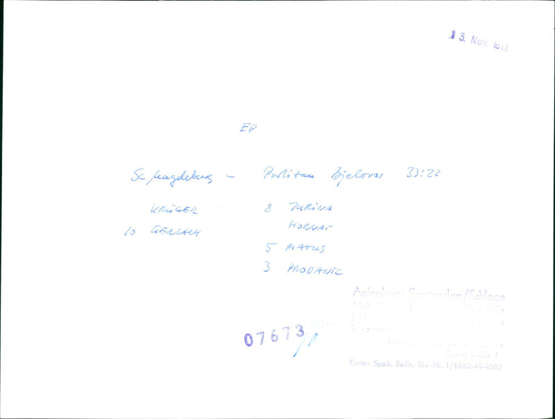 PARTIZAN BJELOVAR GERMAN MUSICIAN CURRENTLY LIVING BERLIN WIT - Vintage Photograph