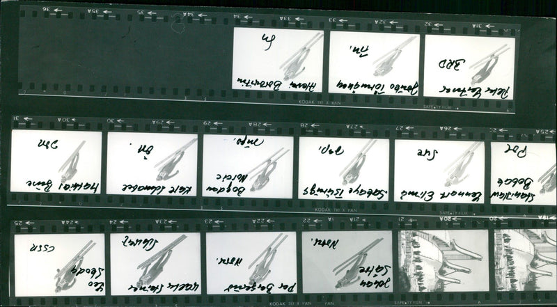 1978 FRANKREICH SAFETY FILM PAN NVA XXVOOX BERGERAO SATRE LEO SEODA SILONEZ - Vintage Photograph