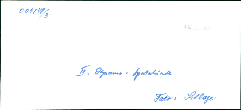 RINGEN SPARTAKIADE KODAK SAFETY FILM SALAO CHAY PAN SAF - Vintage Photograph