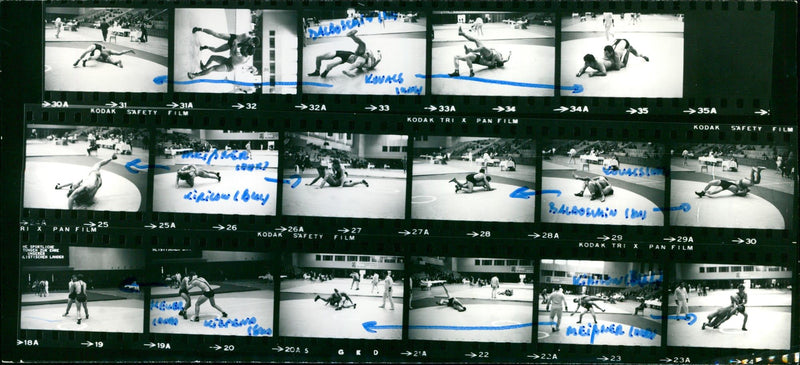 RINGEN SPARTAKIADE KODAK SAFETY FILM SALAO CHAY PAN SAF - Vintage Photograph