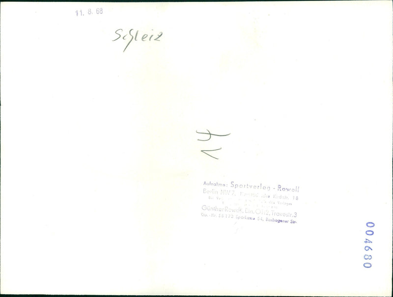 RALLYE SCHLAGE KIRCISIS ALBUM GERMAN MUSICIAN GUNTHER - Vintage Photograph