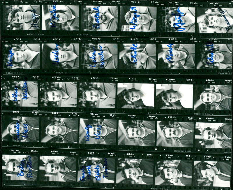 1976 KODAK TRIX FAN DES TRI PAN ILM XML YVOOX FILM - Vintage Photograph