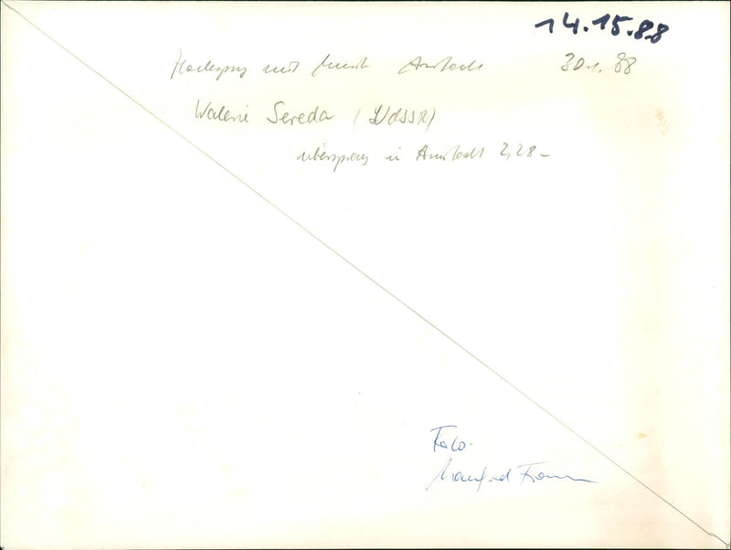 1994 HIGH JUMPS MUSIC METSTADI GROTESQUE HELLSPY UIT LEENT ARLEDE - Vintage Photograph