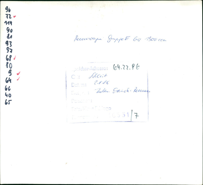 RENUEN FECEROWANE GRUPE GIL BOO CEAN PEICHER ADDRESS RECEIT ULES GREICE - Vintage Photograph