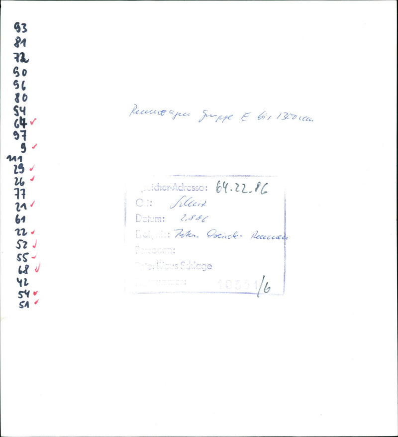 RENUEN CCC ACCC CLICIT TAKRE MATTER RECECCAD OLEANS STROKE - Vintage Photograph