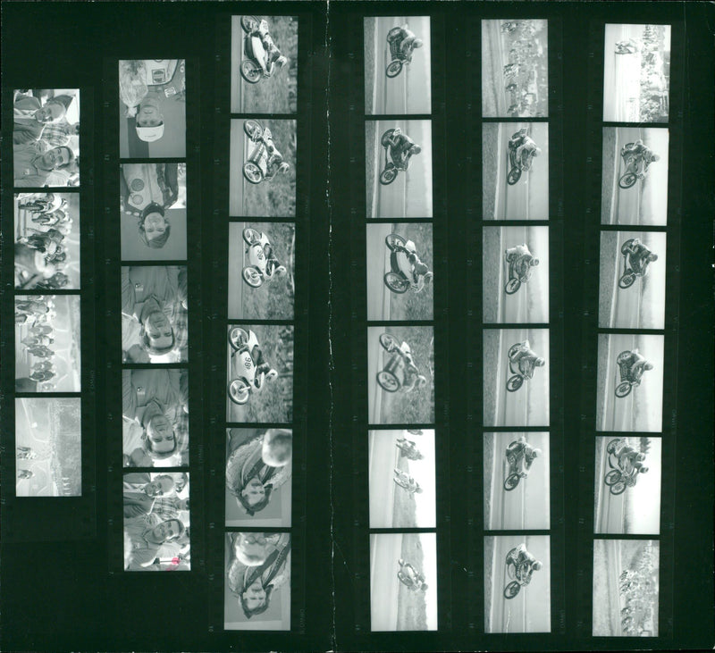 1986 RENUEN LECEY CCUR CREACZ KAROLEY JULEASE BRACCE ROKAVEC THEY VAUECEK CSSR - Vintage Photograph