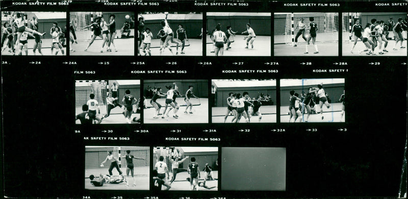 HANDBALL KODAK SAFETY FILM - Vintage Photograph