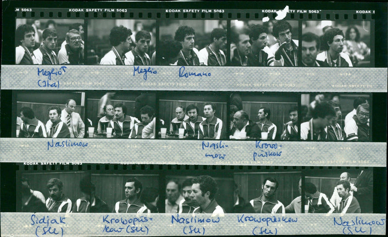 FENCING KROVOPIESKOV KROWOPUS HOW NASLINOV KROVOPIEKOV NAS FILM - Vintage Photograph