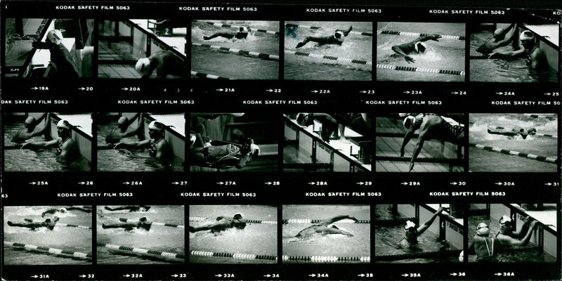 SCHWIMMEN KODAK SAFETY FILM ULIC CEREEE MILK CREEK - Vintage Photograph