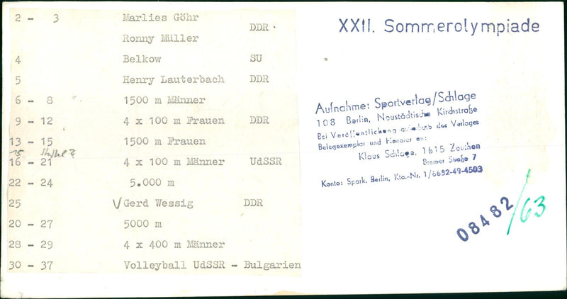 LEICHTATHLETIC KODAK SAFETY FILM ZIA KODAI TRI PAN RLIE - Vintage Photograph