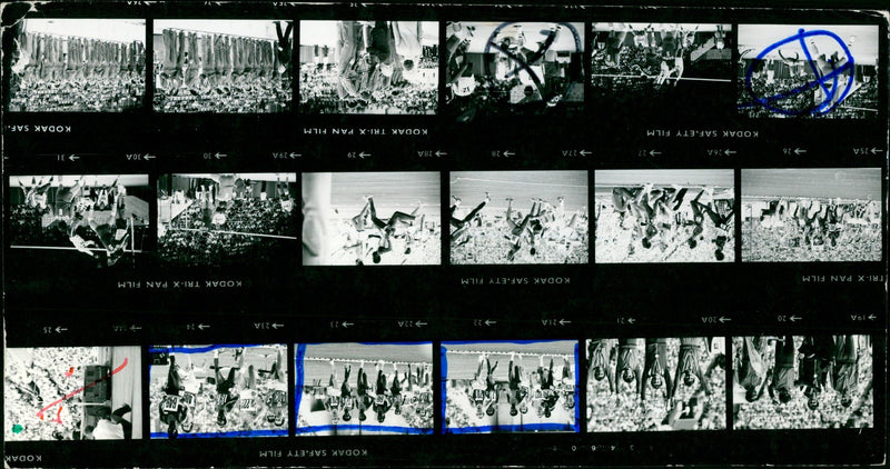 LEICHTATHLETIC KODAK SAFETY FILM ZIA KODAI TRI PAN RLIE - Vintage Photograph