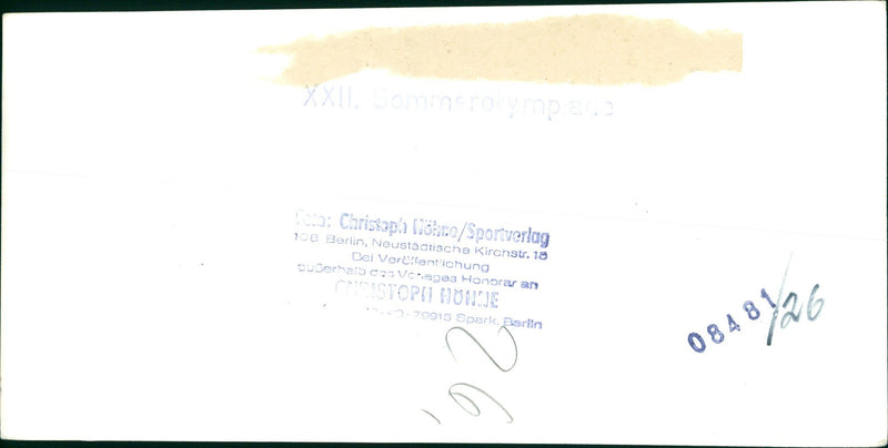 LEICHTATHLETIC KODAK SAFETY FILM ISAXXLLI OMIERONYMIA SONO CHRI - Vintage Photograph