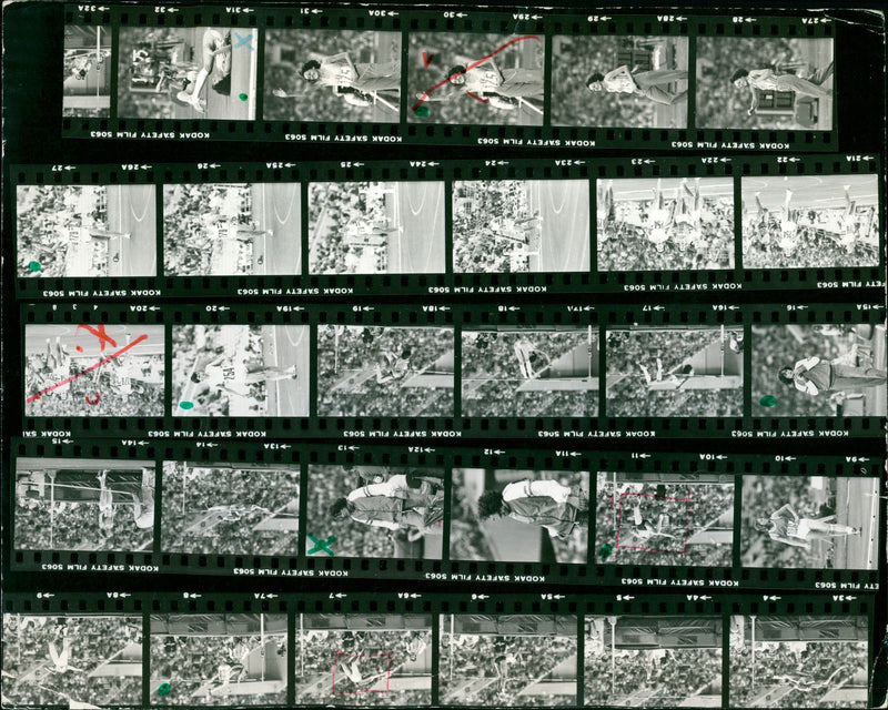 LEICHTATHLETIC ATHLETICS GDR ROSEMARIE ACKERMANN FILM - Vintage Photograph