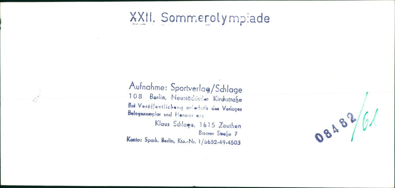 WEIGHTLIFTING WEIGHT THEBEN THEBB FILM - Vintage Photograph