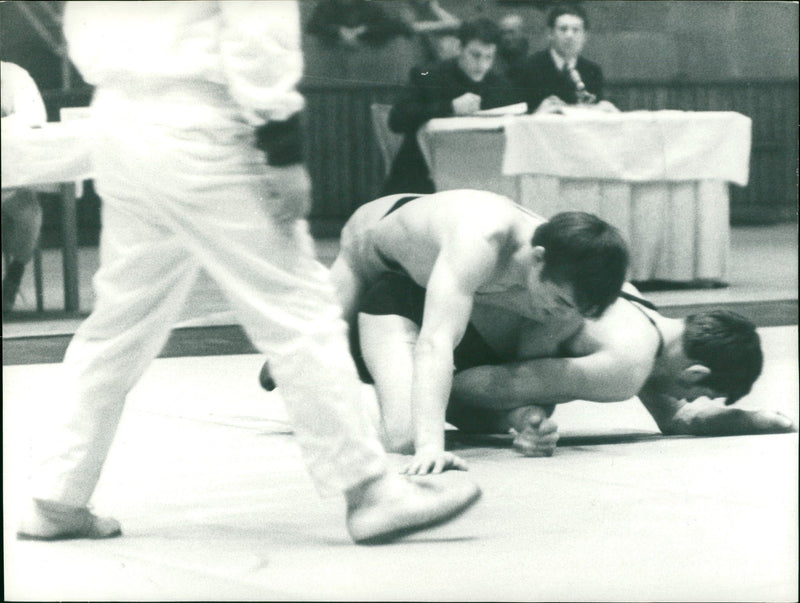 CLASSES BERUN TURNING ANIMALS INTERNAL WEIGHT CLASS TOURNAMENT SCH LODER - Vintage Photograph