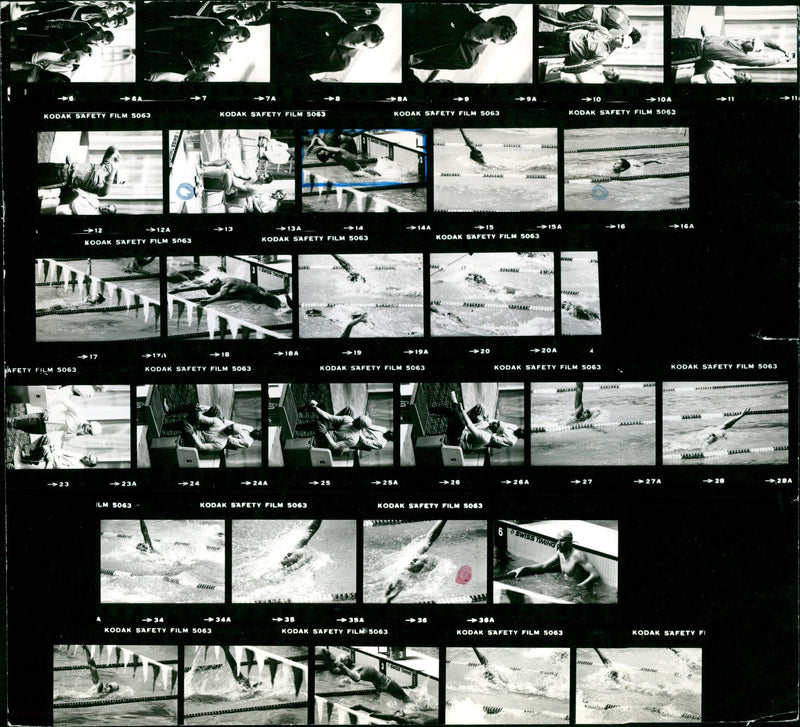 SCHWIMMEN KODAK SAFETY FILM ISA MICHAEL VLADIMIR - Vintage Photograph