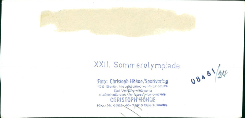 LEICHTATHLETIC KODAK SAFETY FILM - Vintage Photograph