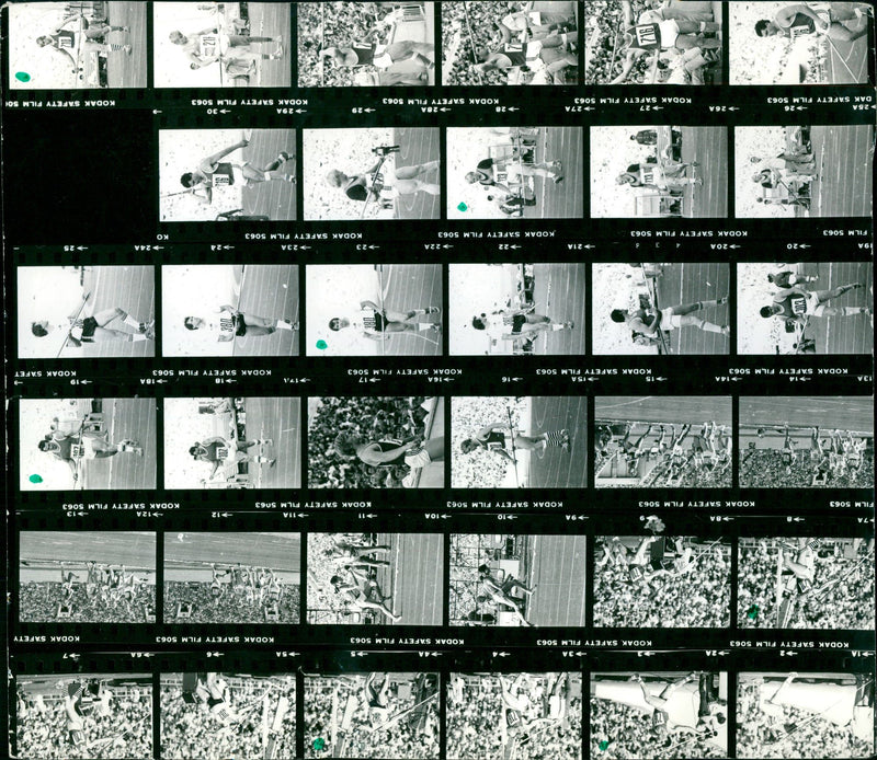 LEICHTATHLETIC ATHLETIC HUN PUNANEN ALEXANDRES FILM - Vintage Photograph