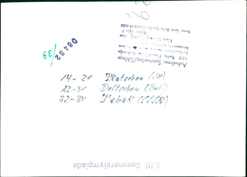 KODAK SAFETY FILM TURNS MAN ARTICLE SAXX SUMMER OLYMPICS - Vintage Photograph