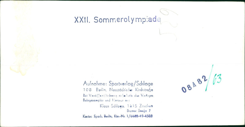 LEICHTATHLETIC KODAK SAFETY FILM TRI PAN FILMXXII - Vintage Photograph