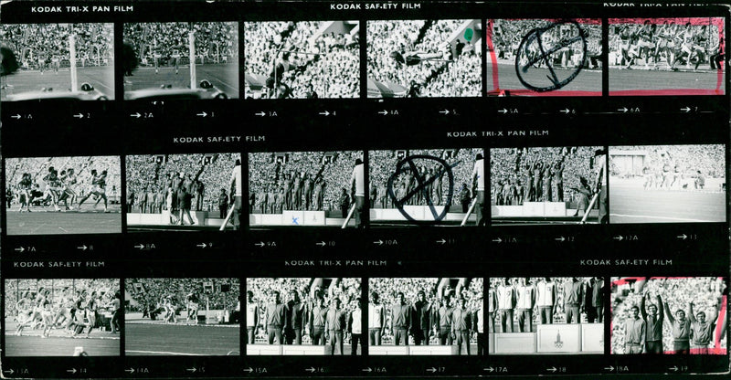 LEICHTATHLETIC KODAK SAFETY FILM TRI PAN FILMXXII - Vintage Photograph