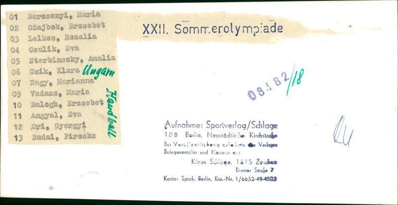 NOSANCH KODAK SAFETY FILM ISA ESTY ELRAM EMEEYV EHMERXXII NOSANCHYR - Vintage Photograph