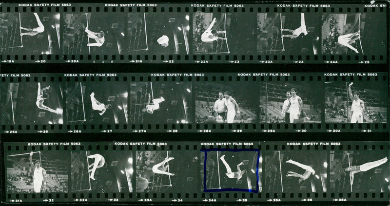 TURNS KODAK SAFETY FILM MICHAEL PETER - Vintage Photograph