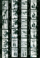 SCHWIMMEN SWIMMING AWARD CEREMONY FREESTYLE WOMEN DDR BARBARA KRAUSE FILM - Vintage Photograph