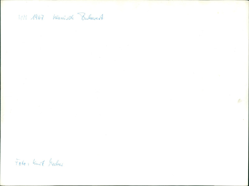 1967 CLASSIC BUCHAREST KURF MOOKER ROMANIAN FILM CONSID - Vintage Photograph