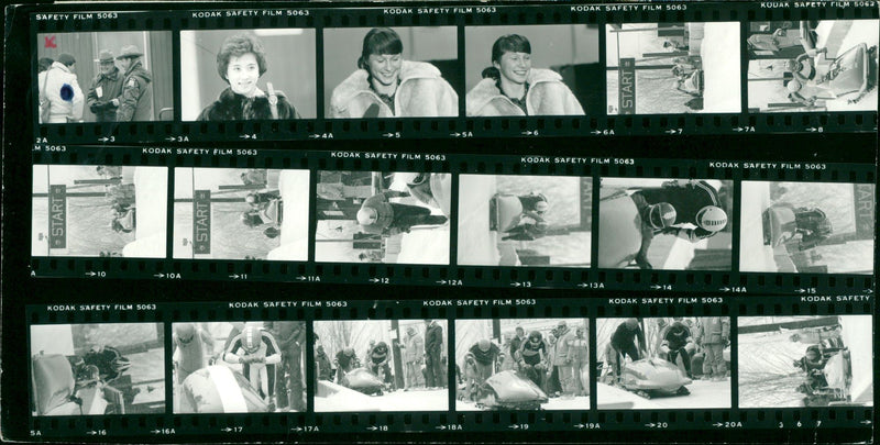 KODAK SAFETY FILM SAFE CONTROL ENTRY VERA - Vintage Photograph