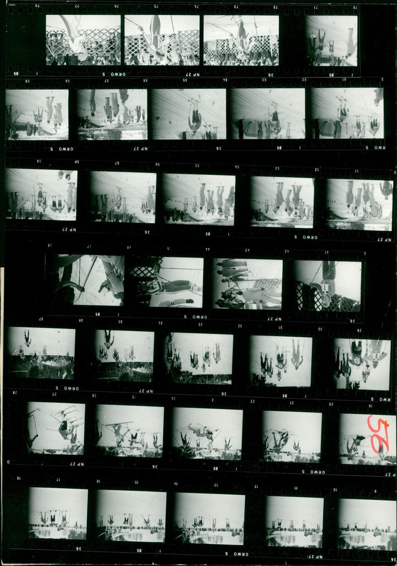 PREPARATION OLYMPIADE WINTER OLYMPICS WERE HELD HELSINKI FINLA MARIE FILM - Vintage Photograph