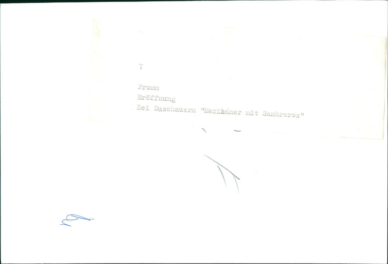 KODAK SAFETY FILM HEXIKANER MIT SAMBREROS VIEWERS KODA - Vintage Photograph