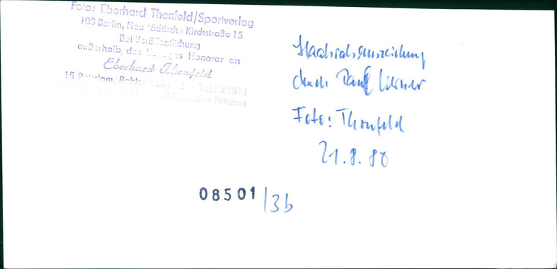 1980 YOURS MERRMAN KODAK SAFETY FILM TKI NOWSKI PAUL - Vintage Photograph