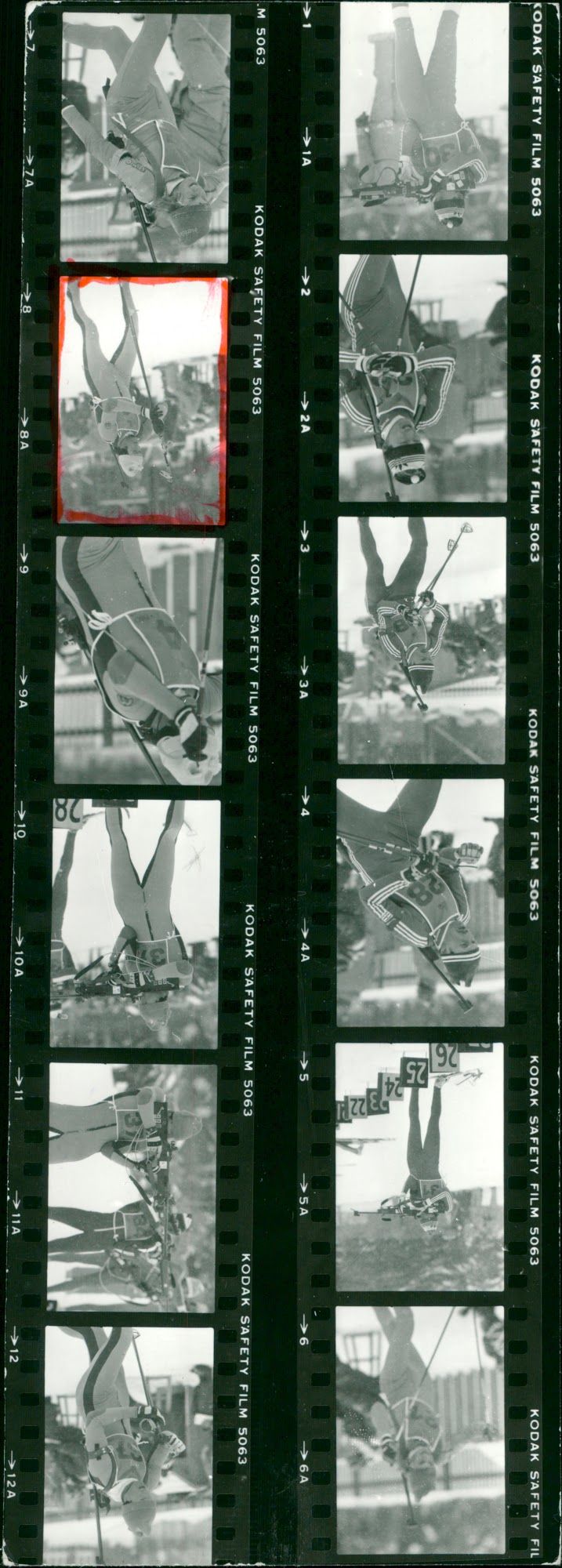 1980 OLYMPIA CUCE SCHR BIATHLON MOST FAMOUS FILMS CENTUR - Vintage Photograph