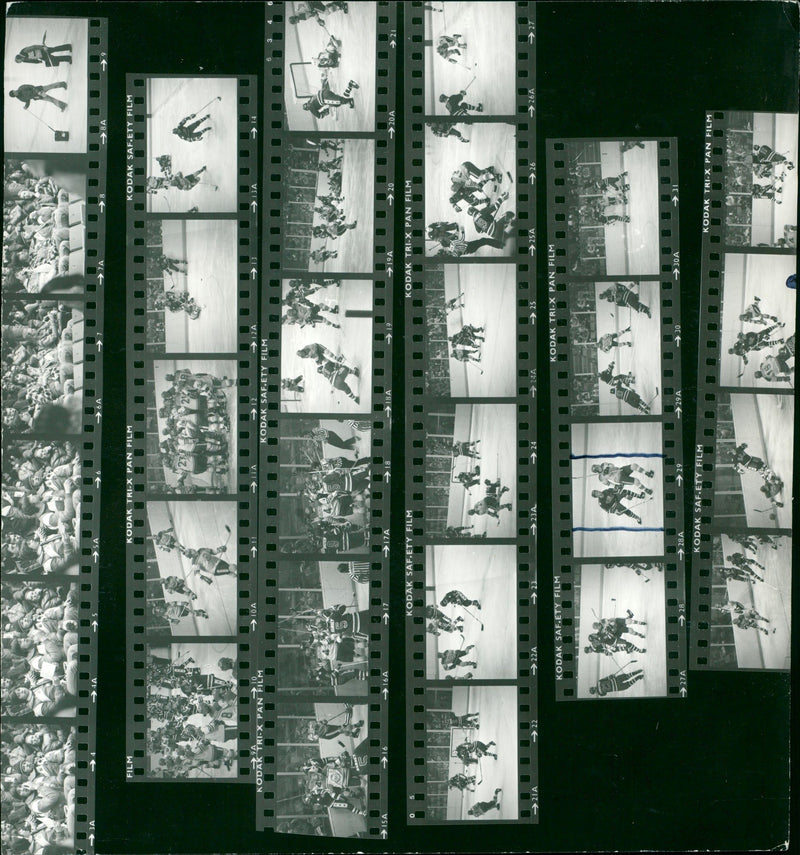 EISHOCKEY ETY FILM KODAK TRI PAN ARTICLE - Vintage Photograph