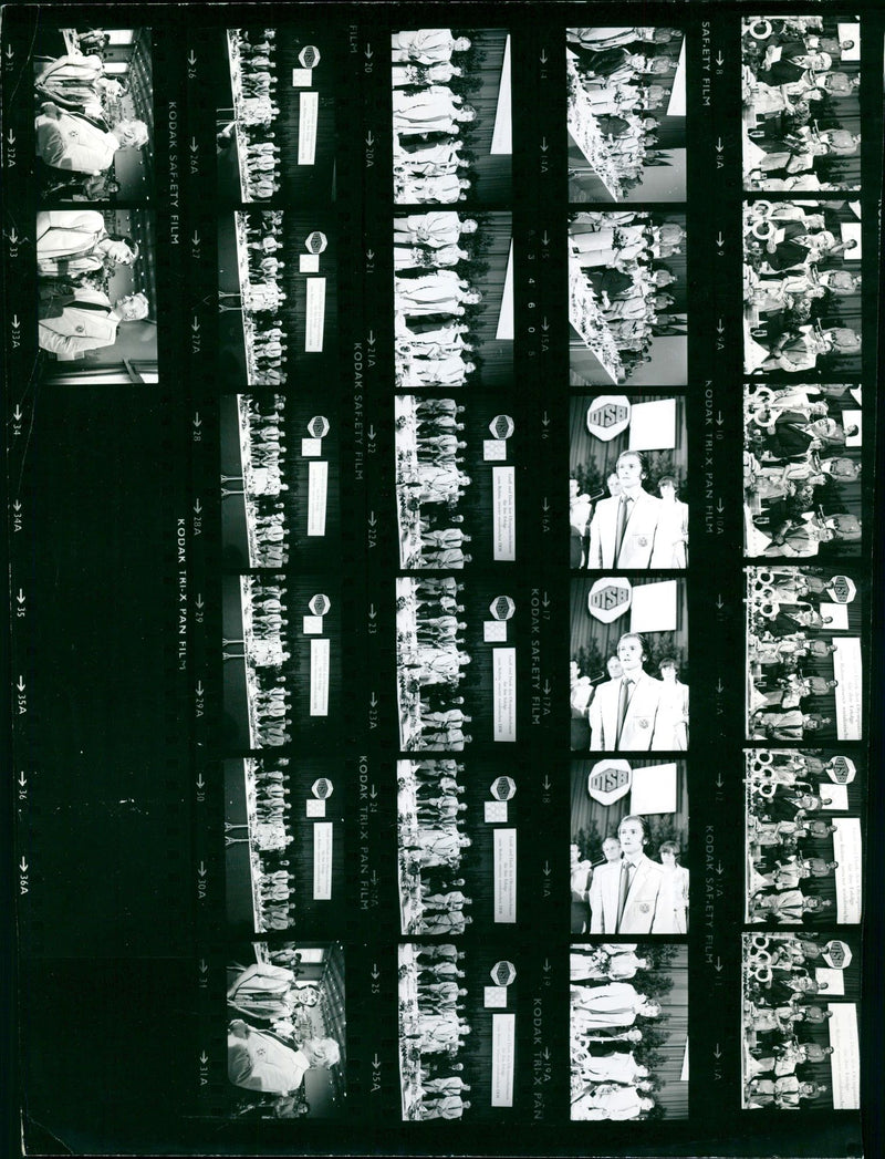 CASIO KODAK SAFETY FILM OLYMPIA BALL CINEMA BALLS MOVIE - Vintage Photograph